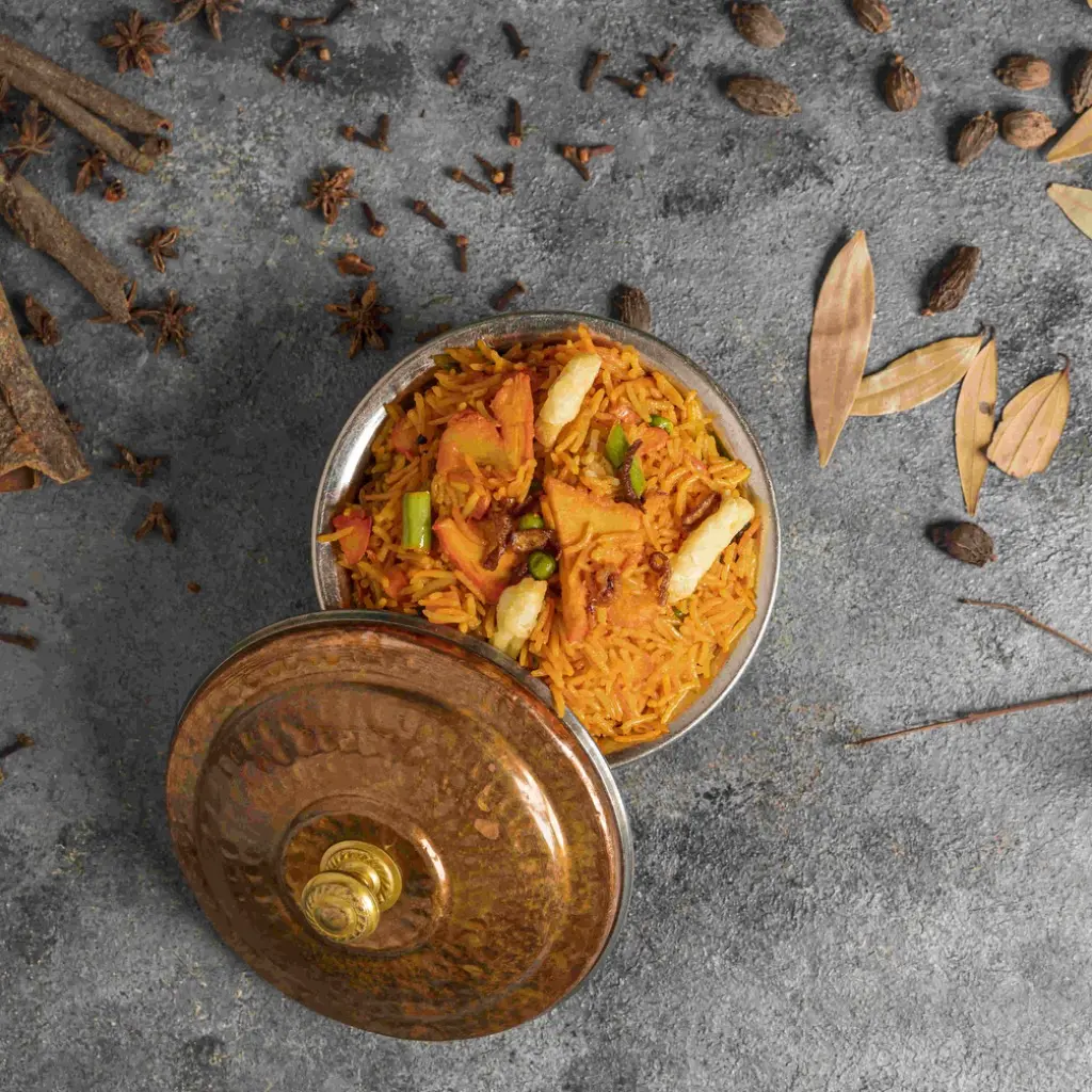 دجاج برياني بالزبدة